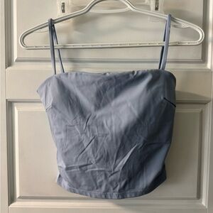 Women's Blue Spaghetti Strap Top